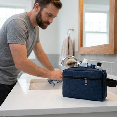 trousse de toilette homme