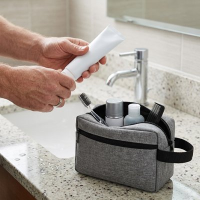 trousse de toilette homme